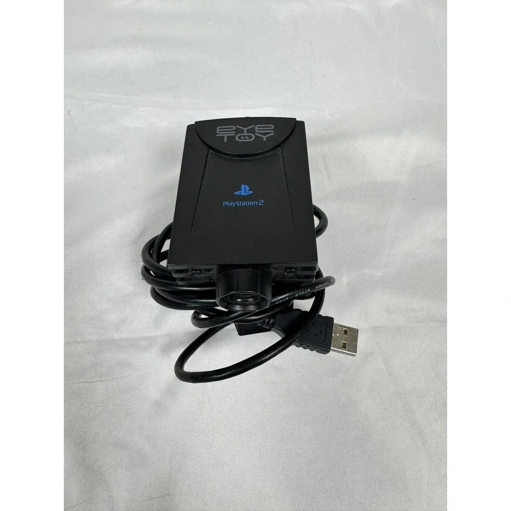 Sony PlayStation 2 EyeToy USB Camera PS2 Genuine OEM SLEH-00031 Black